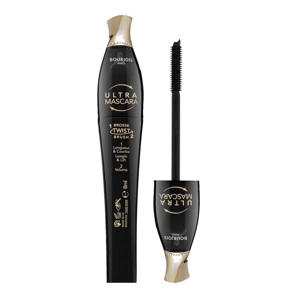Bourjois Twist Up Mascara mascara per l'estensione delle ciglia e volume 001 Ultra Black 8 ml