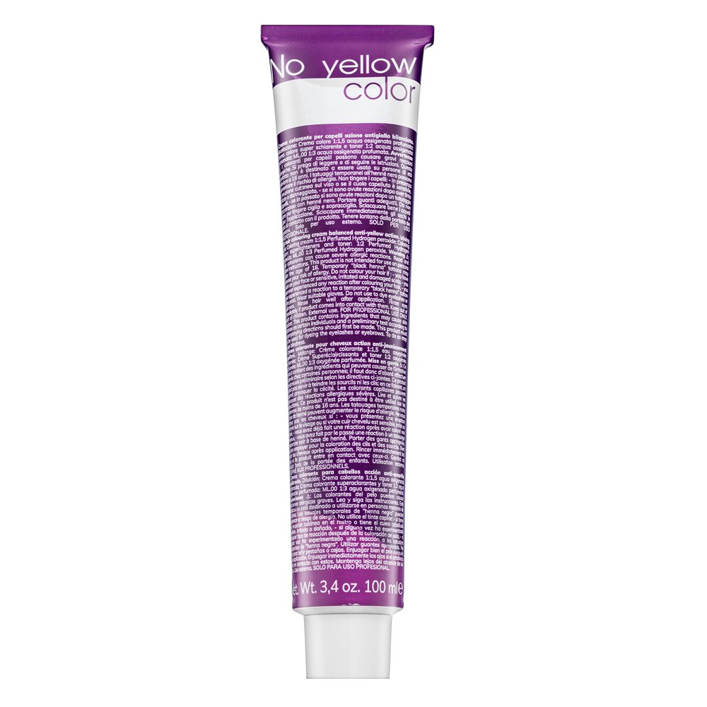 Fanola No Yellow Color Colouring Cream colore per capelli permanente professionale S.1202 100 ml