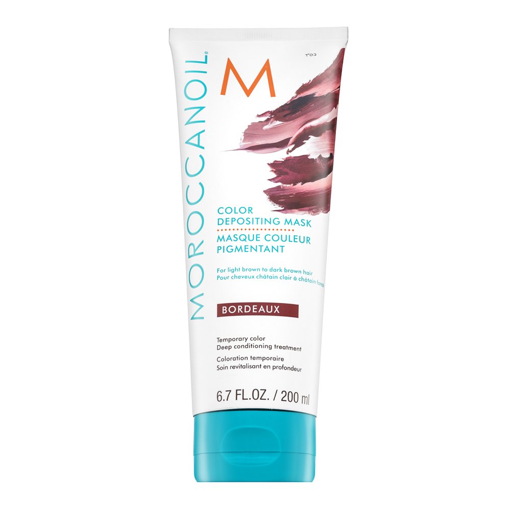 Moroccanoil Color Depositing Mask maschera nutriente con pigmenti colorati Bordeaux 200 ml