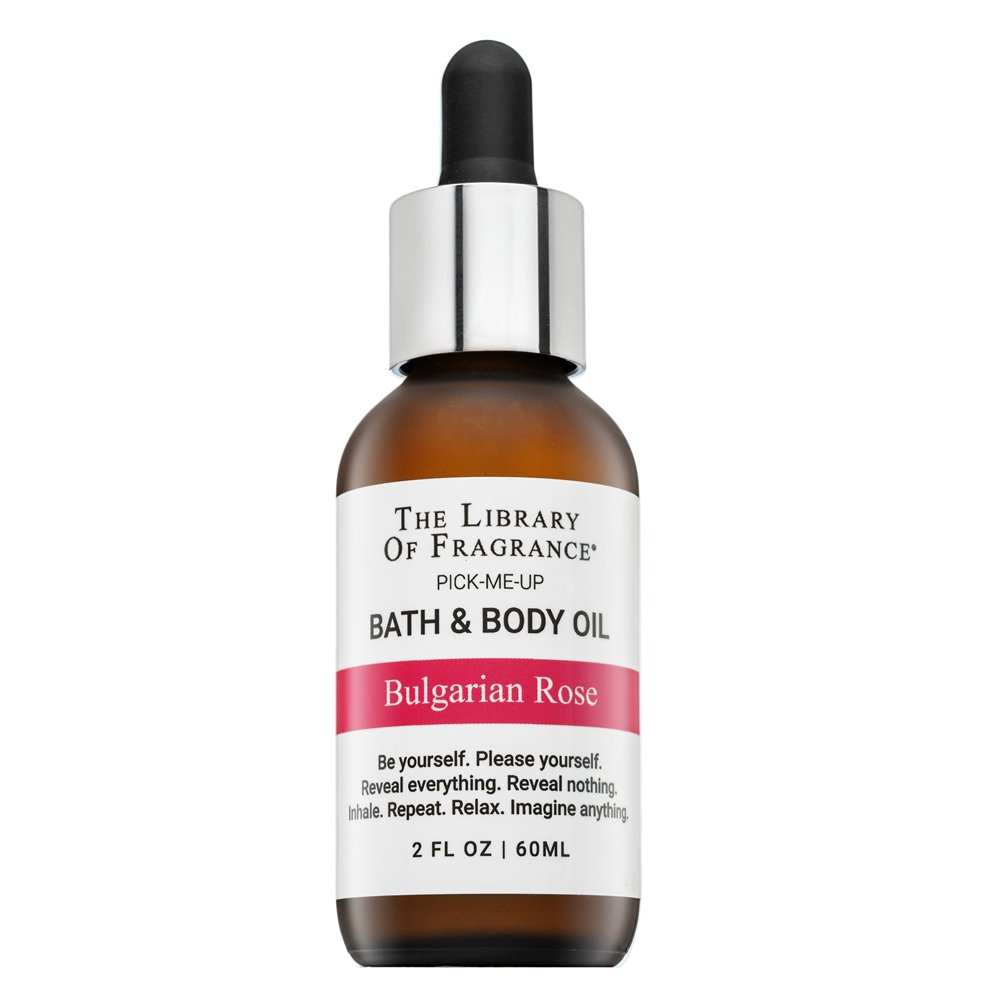 The Library Of Fragrance Bulgarian Rose olio per il corpo unisex 60 ml