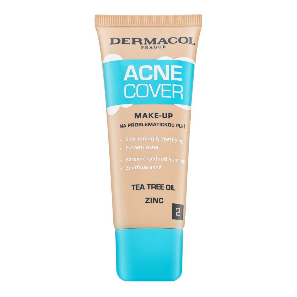 Dermacol ACNEcover Make-Up fondotinta per la pelle problematica 02 30 ml