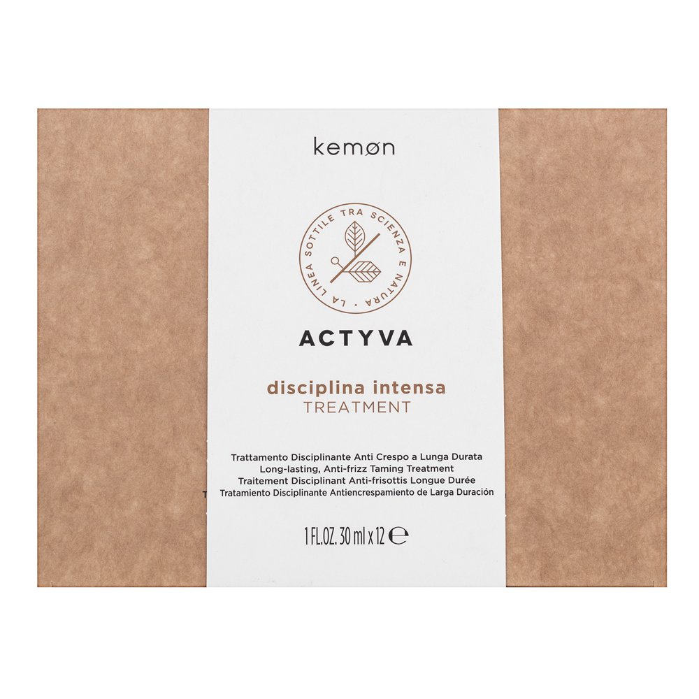 Kemon Actyva Disciplina Intensa Treatment maschera nutriente per capelli ruvidi e ribelli 12 x 30 ml
