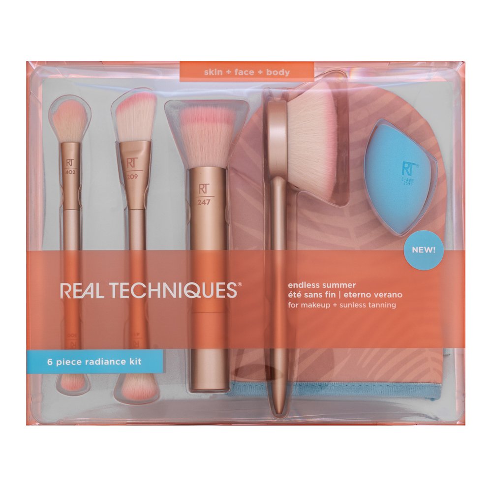 Real Techniques Endless Summer Glow Brush Kit set di pennelli