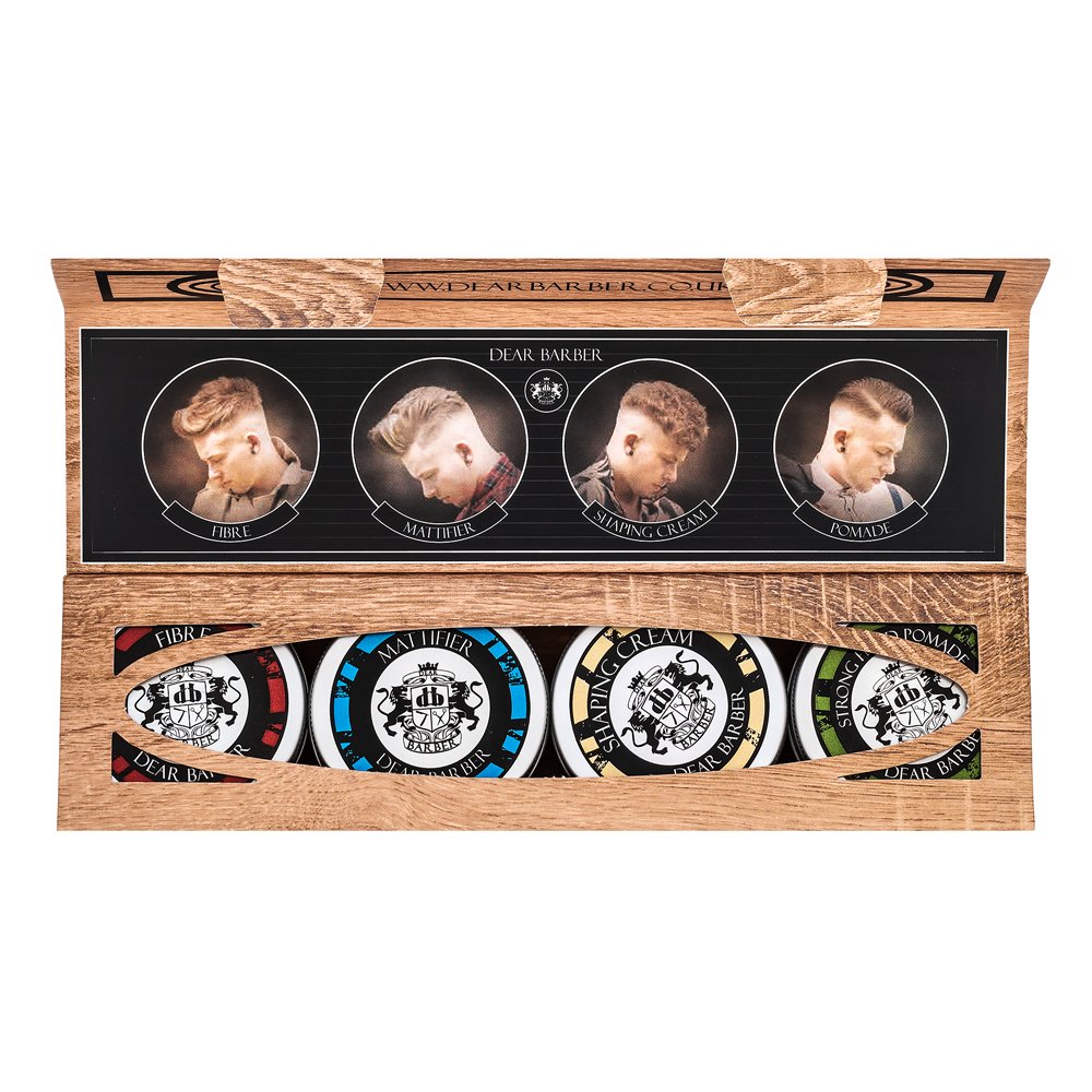 Dear Barber Mini Styling Collection set per uomini 4 x 20 ml