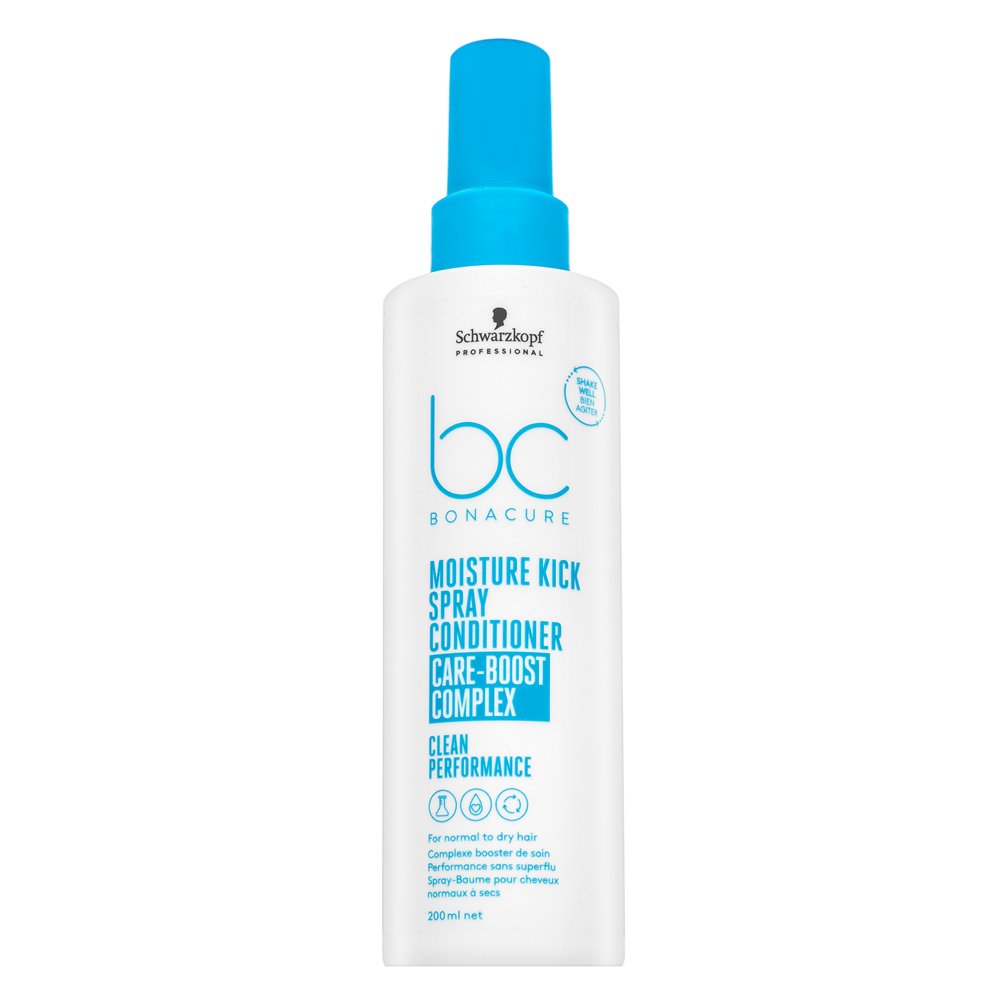 Schwarzkopf Professional BC Bonacure Moisture Kick Spray Conditioner balsamo senza risciacquo per capelli normali a secchi 200 ml