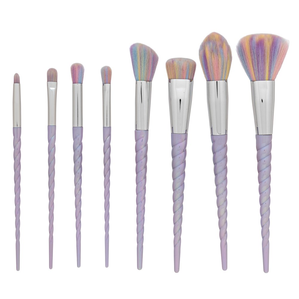 MIMO Makeup Brush Set Unicorn Pastel set di pennelli 8 Pcs