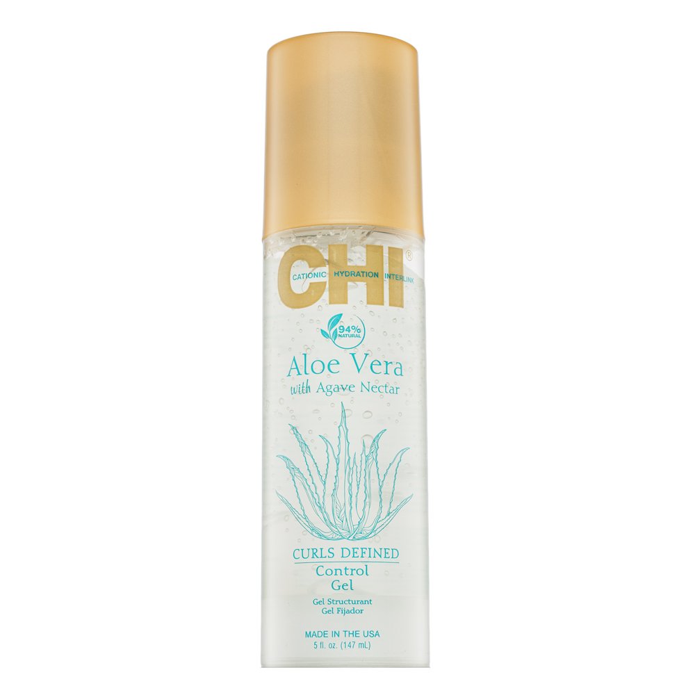 CHI Aloe Vera Curls Defined Control Gel gel modellante per capelli mossi e ricci 147 ml