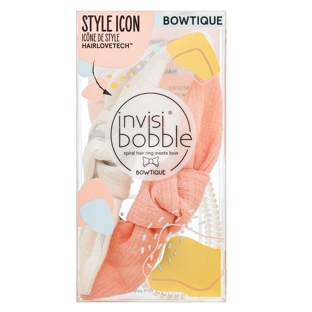 InvisiBobble Bowtique Nordic Breeze Summer Lemming Go Duo elastico per capelli