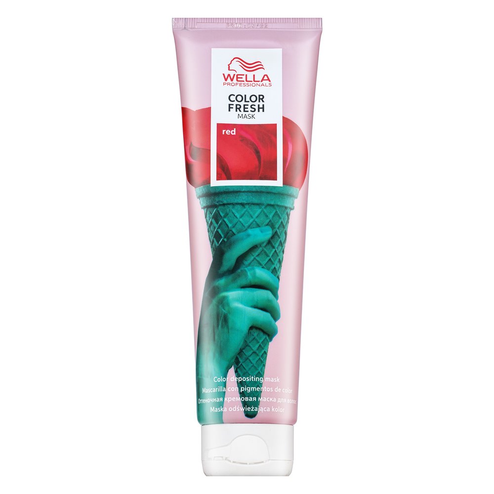 Wella Professionals Color Fresh Mask La maschera per capelli colorazione intensa per tutti i tipi di capelli Red 150 ml