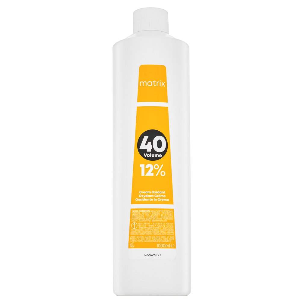 Matrix SoColor.Beauty Cream Oxidant 12% 40 Vol. emulsione di sviluppo per tutti i tipi di capelli 1000 ml