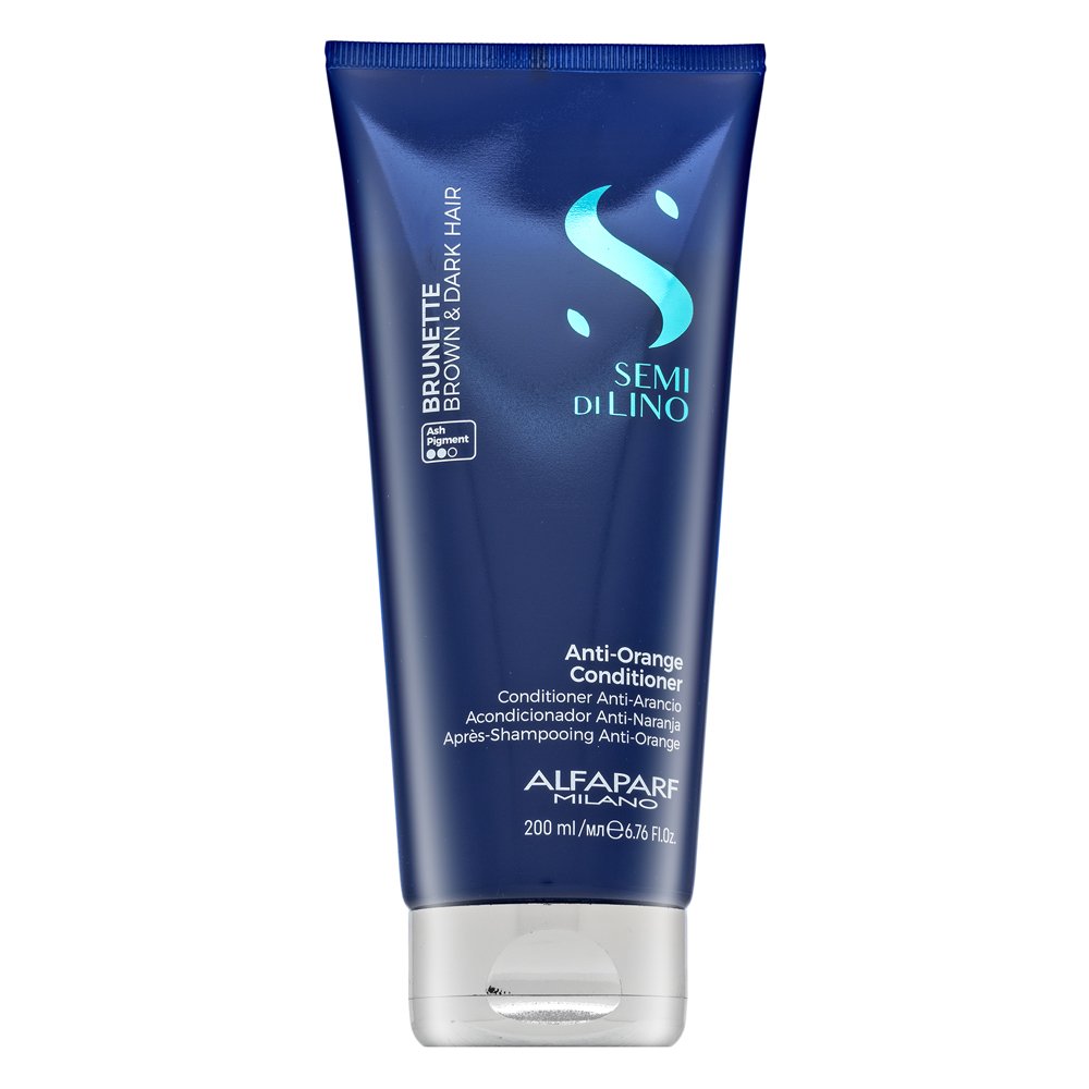 Alfaparf Milano Semi Di Lino Brunette Anti-Orange Conditioner balsamo colorato per toni marroni 200 ml