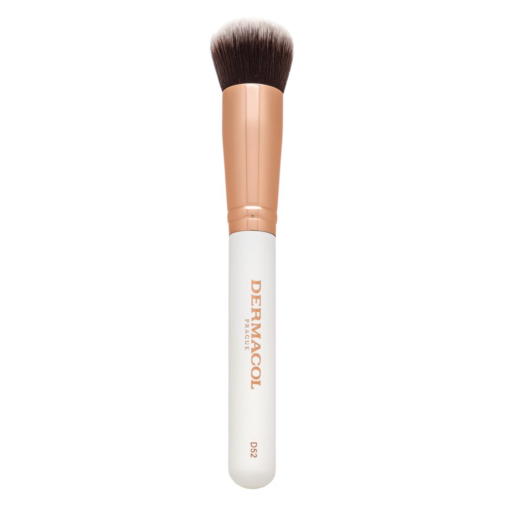 Dermacol Foundation & Powder Brush pennello per fondotinta e cipria D52 Rose Gold