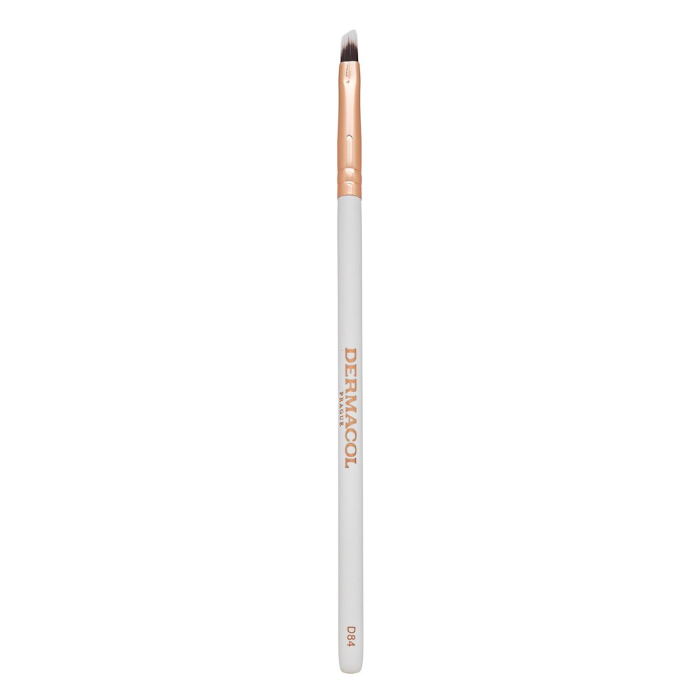 Dermacol Eyeliner & Eyebrow Brush pennello smussato per sopracciglia D84 Rose Gold