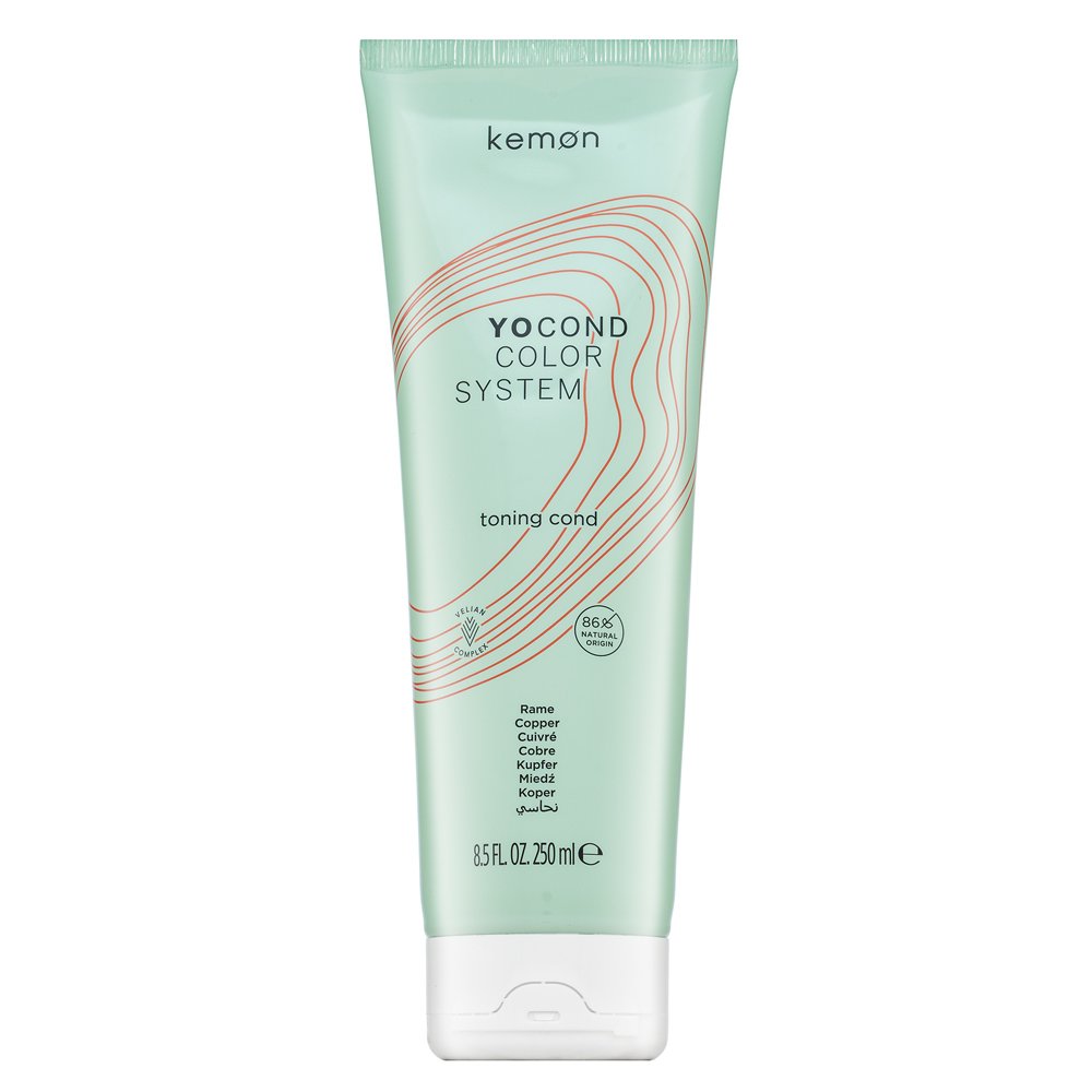 Kemon Yo Cond Color System Toning Cond balsamo colorato per il recupero del colore Copper 250 ml
