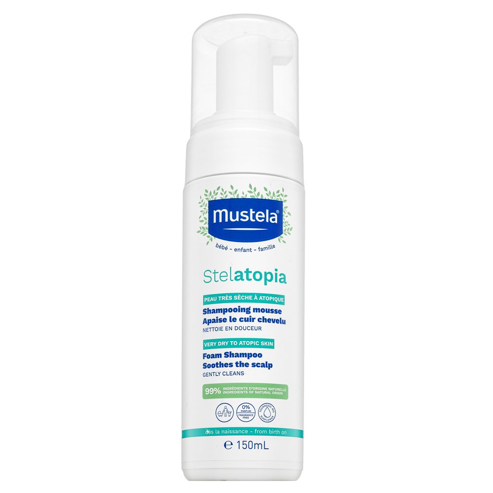 Mustela Bebé Stelatopia Foam Shampoo shampoo per bambini 150 ml