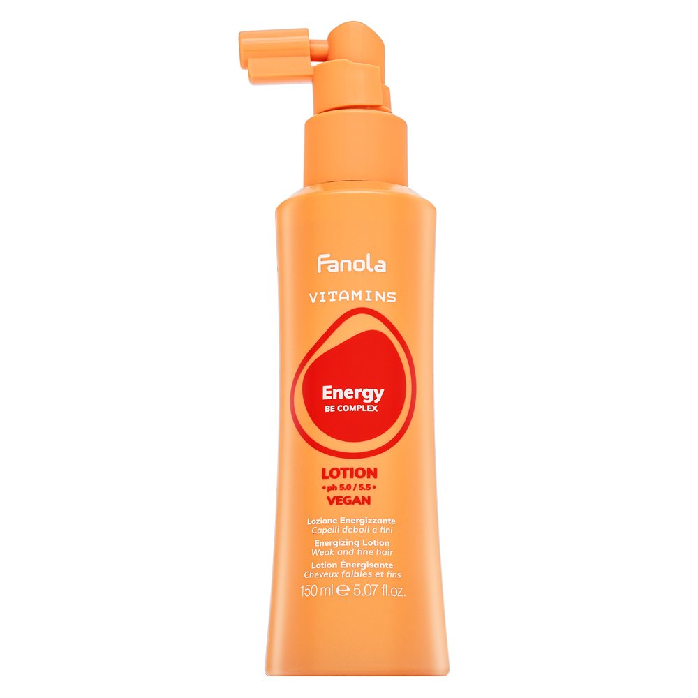 Fanola Vitamins Energy Lotion cura dei capelli senza risciacquo per capelli deboli 150 ml