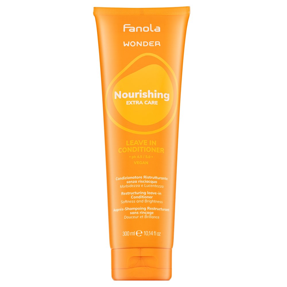 Fanola Wonder Nourishing Extra Care Leave In Conditioner balsamo nutriente per morbidezza e lucentezza dei capelli 300 ml
