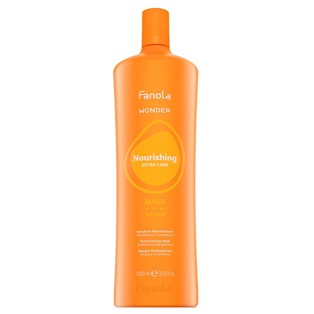 Fanola Wonder Nourishing Extra Care Mask maschera nutriente per morbidezza e lucentezza dei capelli 1000 ml