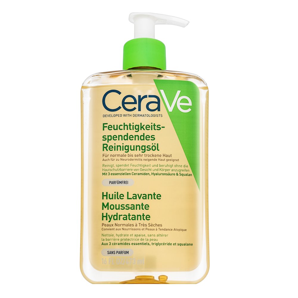 CeraVe olio detergente in schiuma Hydrating Foaming Oil Cleanser 473 ml