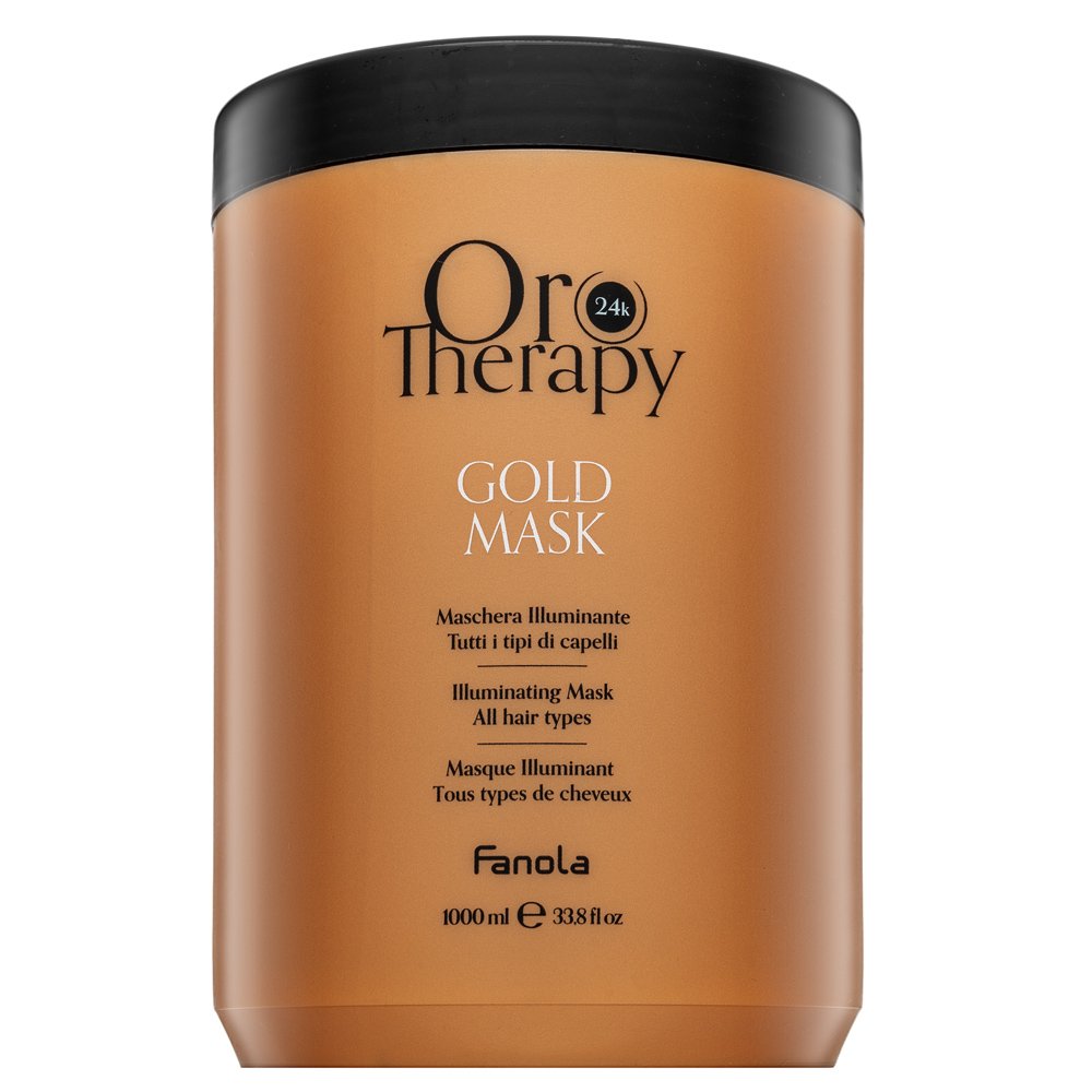 Fanola Oro Therapy 24k Gold Mask maschera per tutti i tipi di capelli 1000 ml