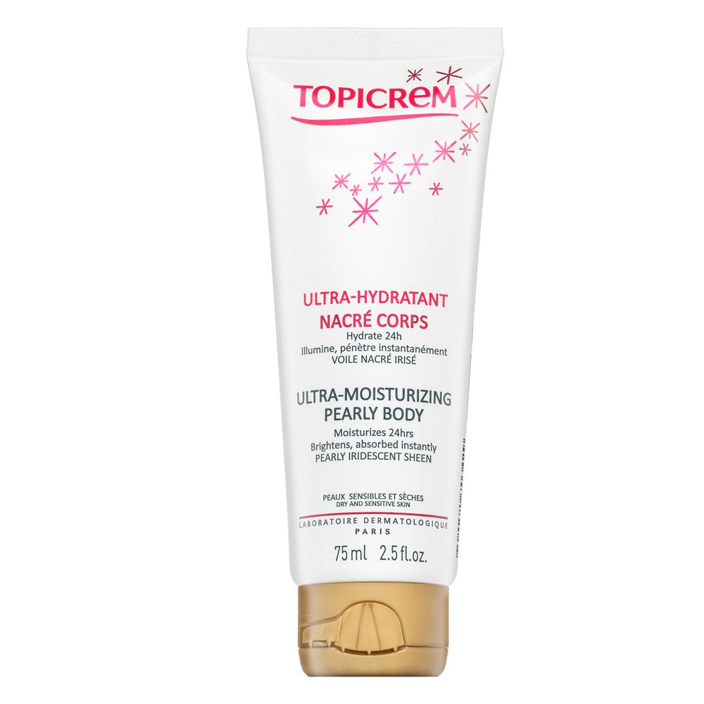 Topicrem latte corpo di idratazione profonda Ultra-Moisturizing Pearly Body 75 ml