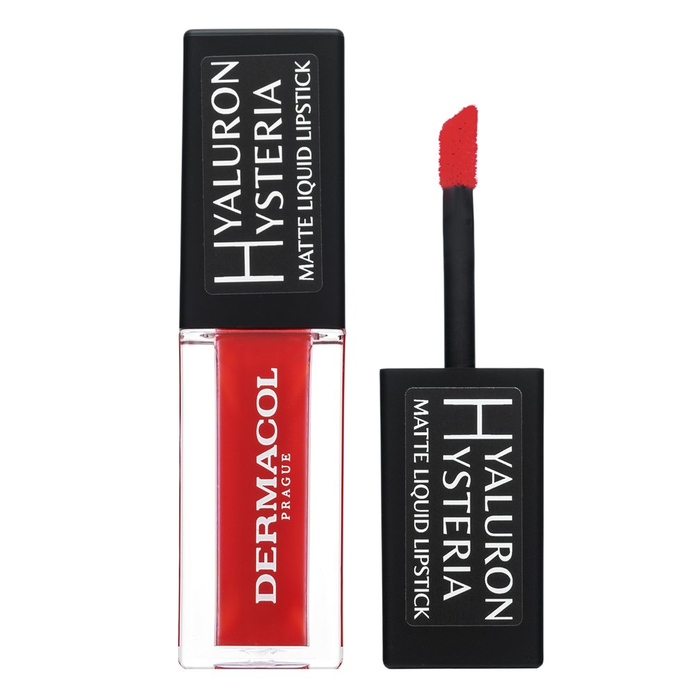 Dermacol Hyaluron Hysteria Matte Liquid Lipstick rossetto liquido con un effetto opaco No.07 4,5 ml