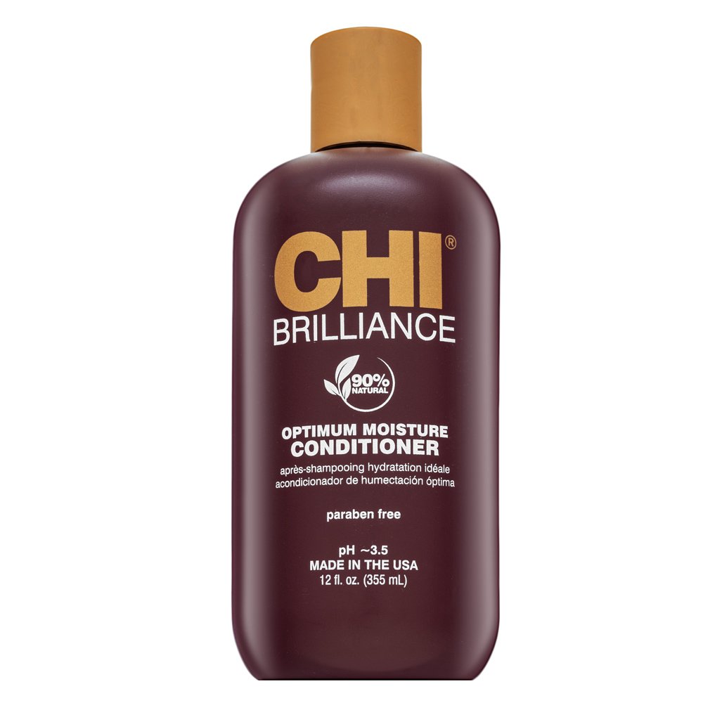 CHI Deep Brilliance Olive & Monoi Optimum Moisture Conditioner balsamo per l'idratazione dei capelli 355 ml