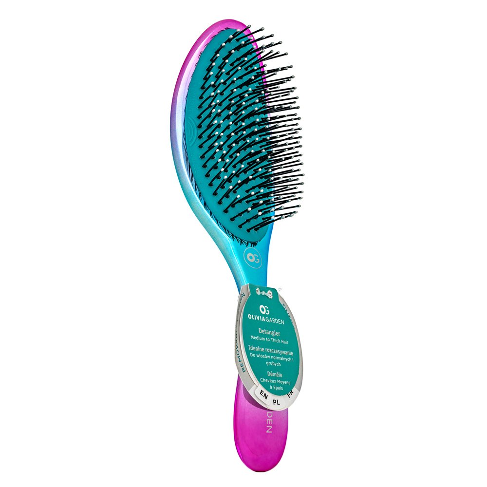 Olivia Garden Aurora Blue spazzola per capelli
