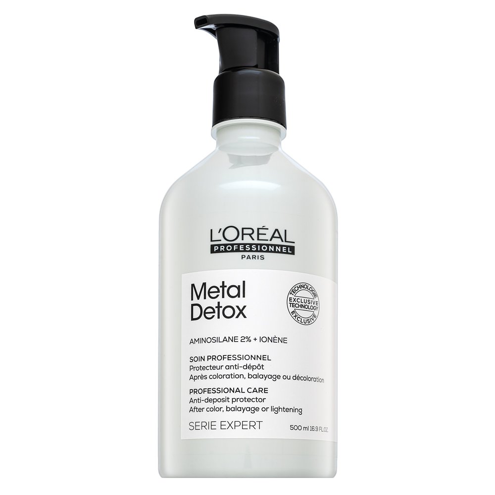 L´Oréal Professionnel Série Expert Metal Detox Professional Care Anti-deposit Protector balsamo detergente Per la protezione e la lucentezza dei capelli 500 ml