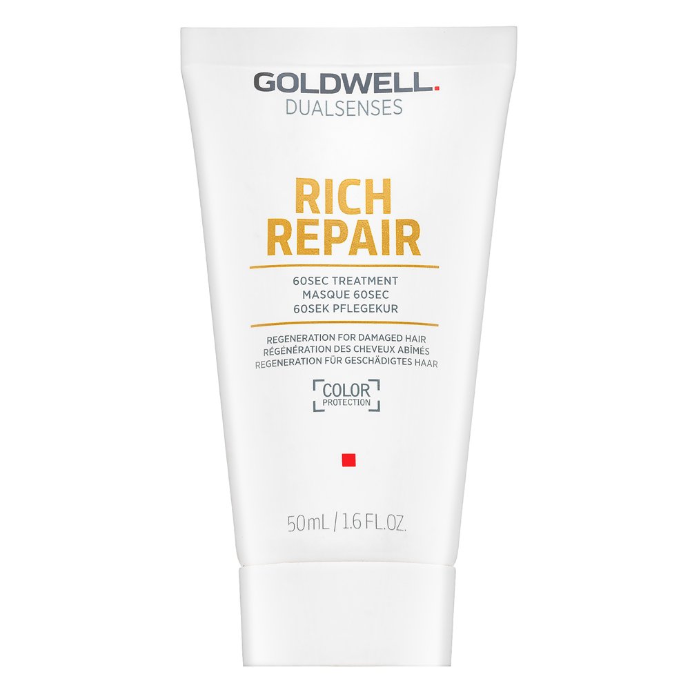 Goldwell Dualsenses Rich Repair 60sec Treatment maschera per capelli secchi e danneggiati 50 ml