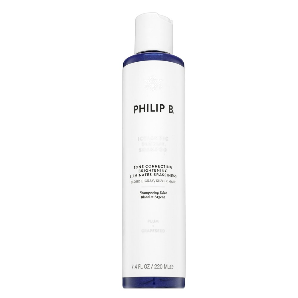 PHILIP B Icelandic Blonde Shampoo shampoo neutralizzante per capelli biondo platino e grigi 220 ml