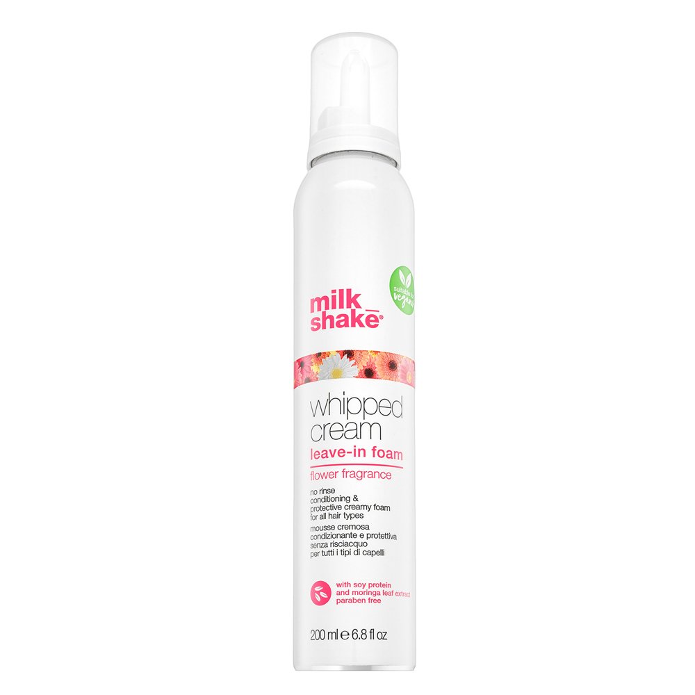 Milk_Shake Whipped Cream Leave-In Foam Flower Fragrance cura dei capelli senza risciacquo per capelli colorati 200 ml