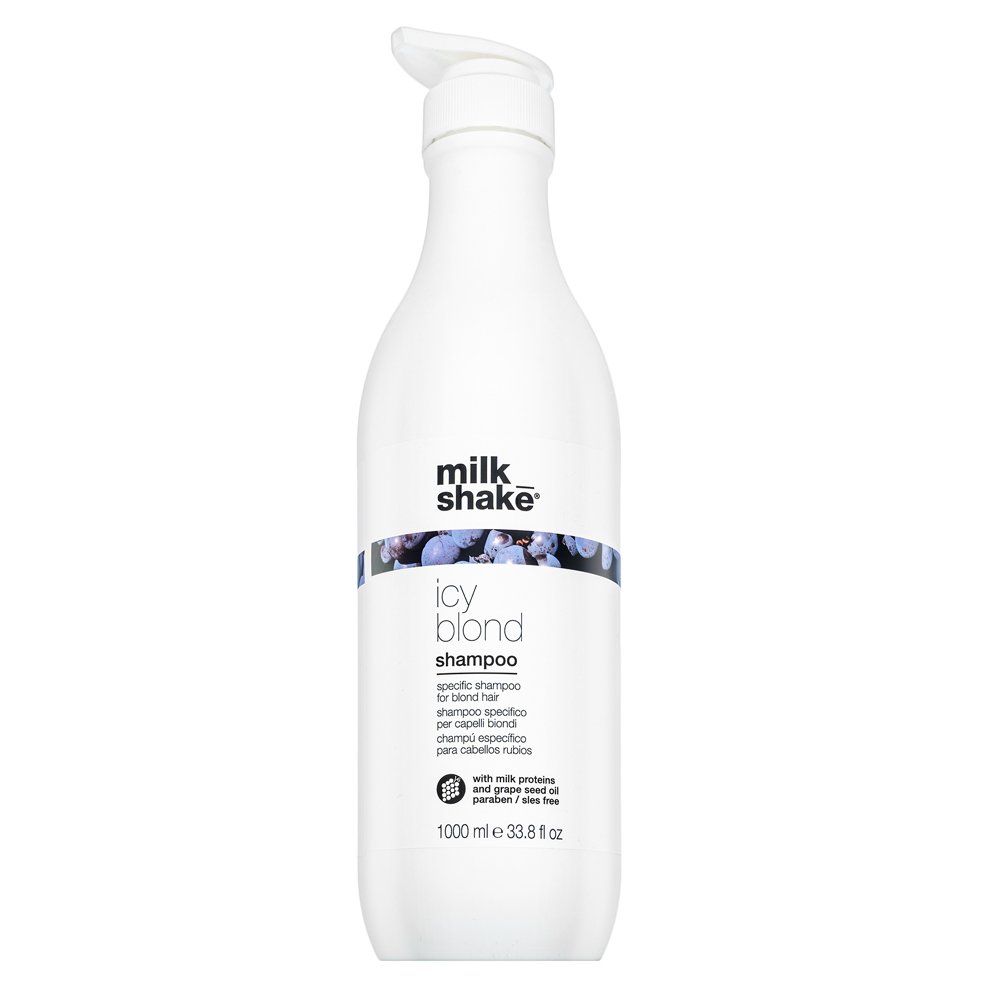 Milk_Shake Icy Blond Shampoo shampoo neutralizzante per capelli biondo platino e grigi 1000 ml
