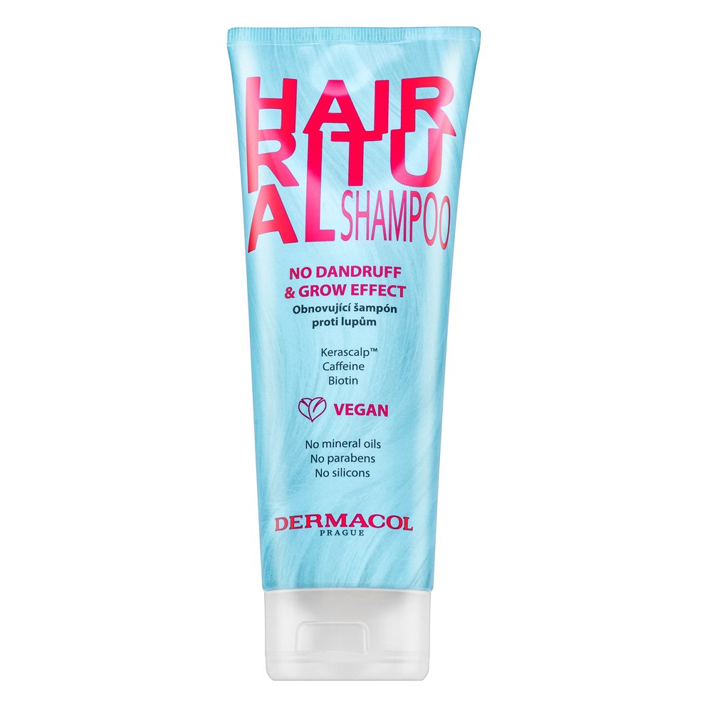 Dermacol Hair Ritual No Dandruff & Grow Effect Shampoo shampoo rinforzante contro la forfora 250 ml
