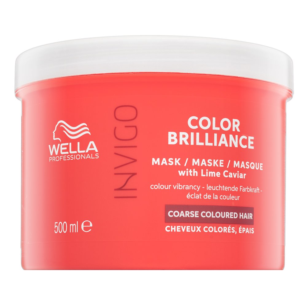 Wella Professionals Invigo Color Brilliance Coarse Mask maschera protettiva per capelli colorati 500 ml