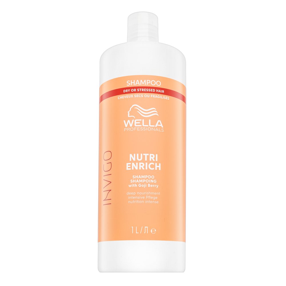 Wella Professionals Invigo Nutri-Enrich Shampoo with Goji Berry shampoo nutriente per capelli secchi e danneggiati 1000 ml