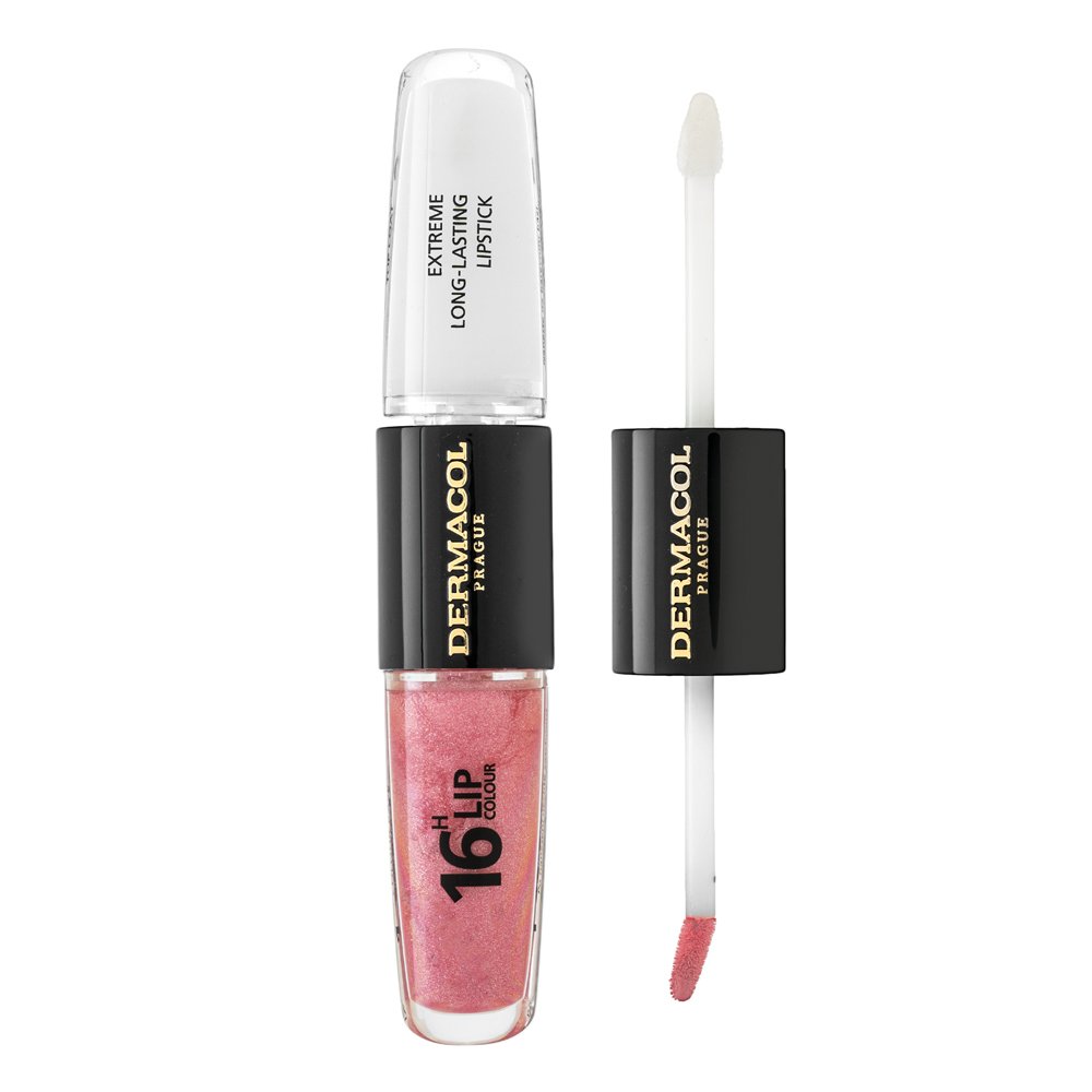 Dermacol 16H Lip Colour Extreme Long-Lasting Lipstick lucidalabbra colorato lunga tenuta bifasico No. 11 8 ml