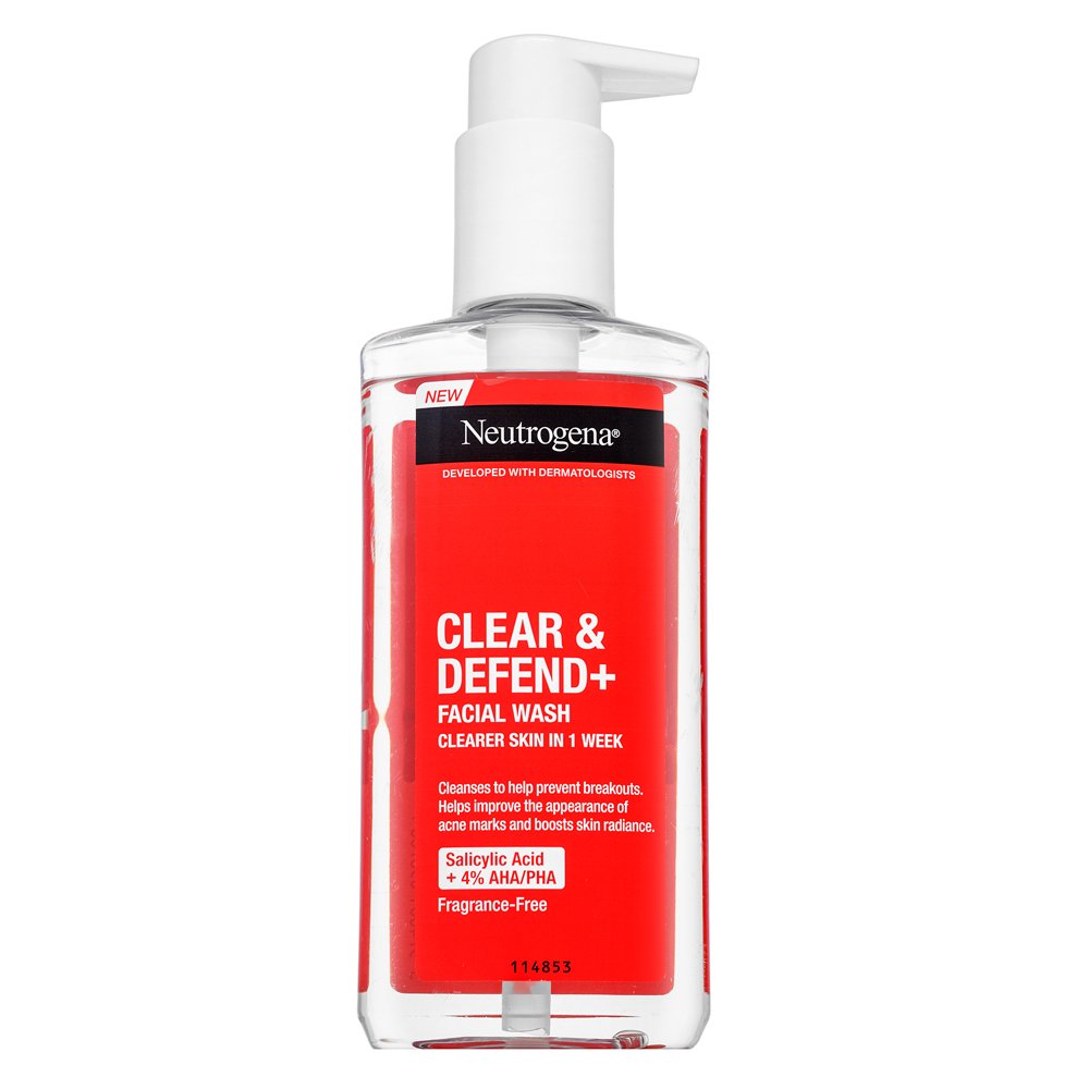 Neutrogena Clear & Defend+ gel detergente Facial Wash 200 ml