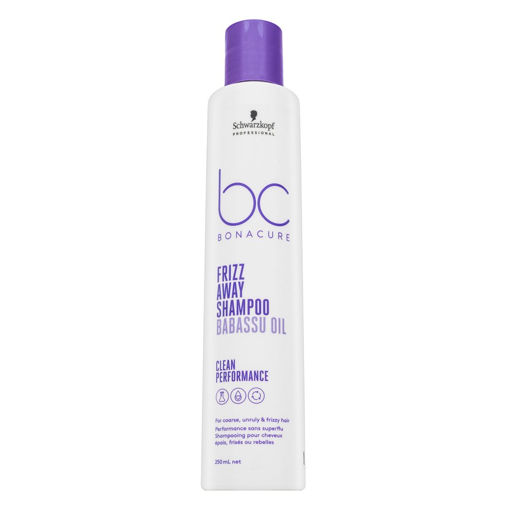 Schwarzkopf Professional BC Bonacure Frizz Away Shampoo shampoo levigante contro l'effetto crespo 250 ml