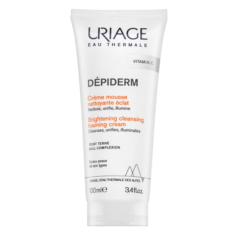 Uriage Dépiderm schiuma detergente Brightening Cleansing Foaming Cream 100 ml