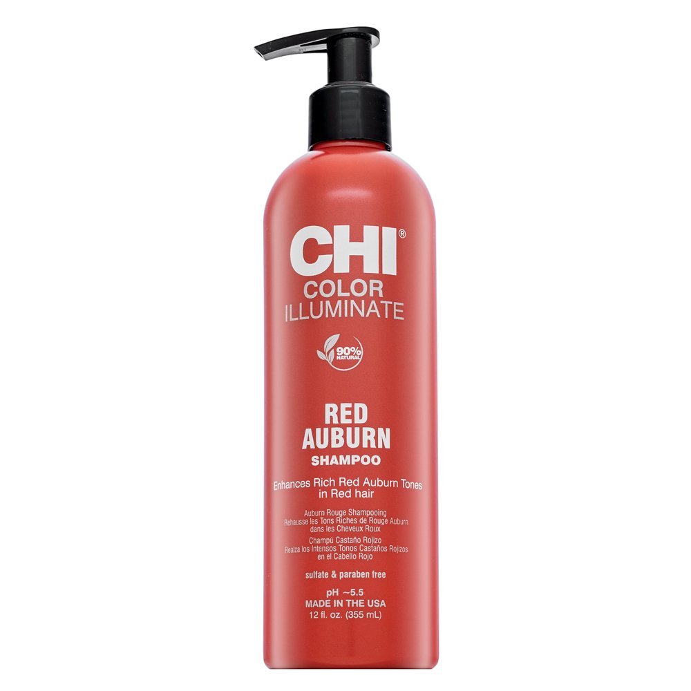 CHI Color Illuminate Red Auburn Shampoo shampoo illuminante per ravvivare le tonalità rossi 355 ml