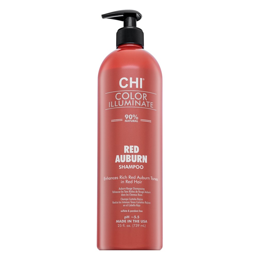 CHI Color Illuminate Red Auburn Shampoo shampoo illuminante per ravvivare le tonalità rossi 739 ml
