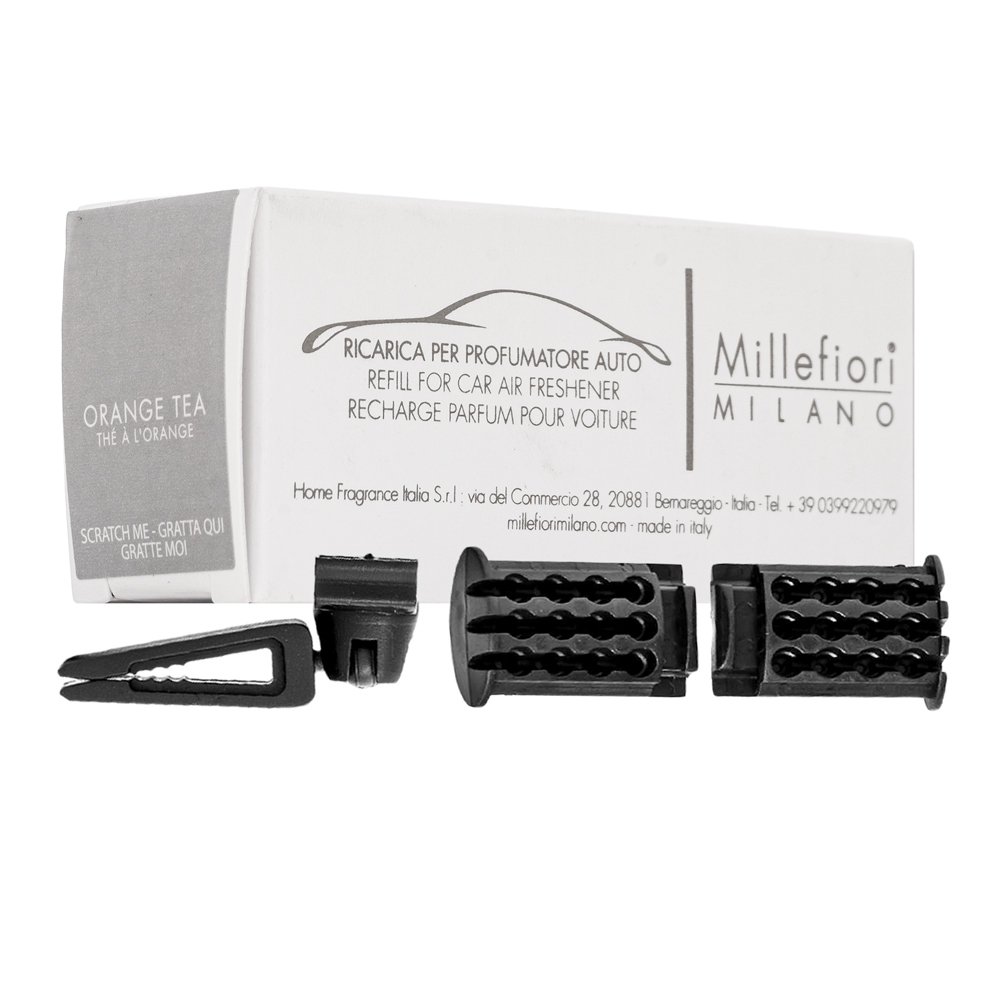 Millefiori Milano Icon Car Air Freshener Orange Tea
