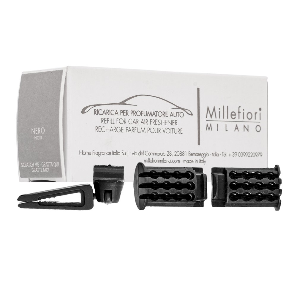 Millefiori Milano Icon Car Air Freshener Nero