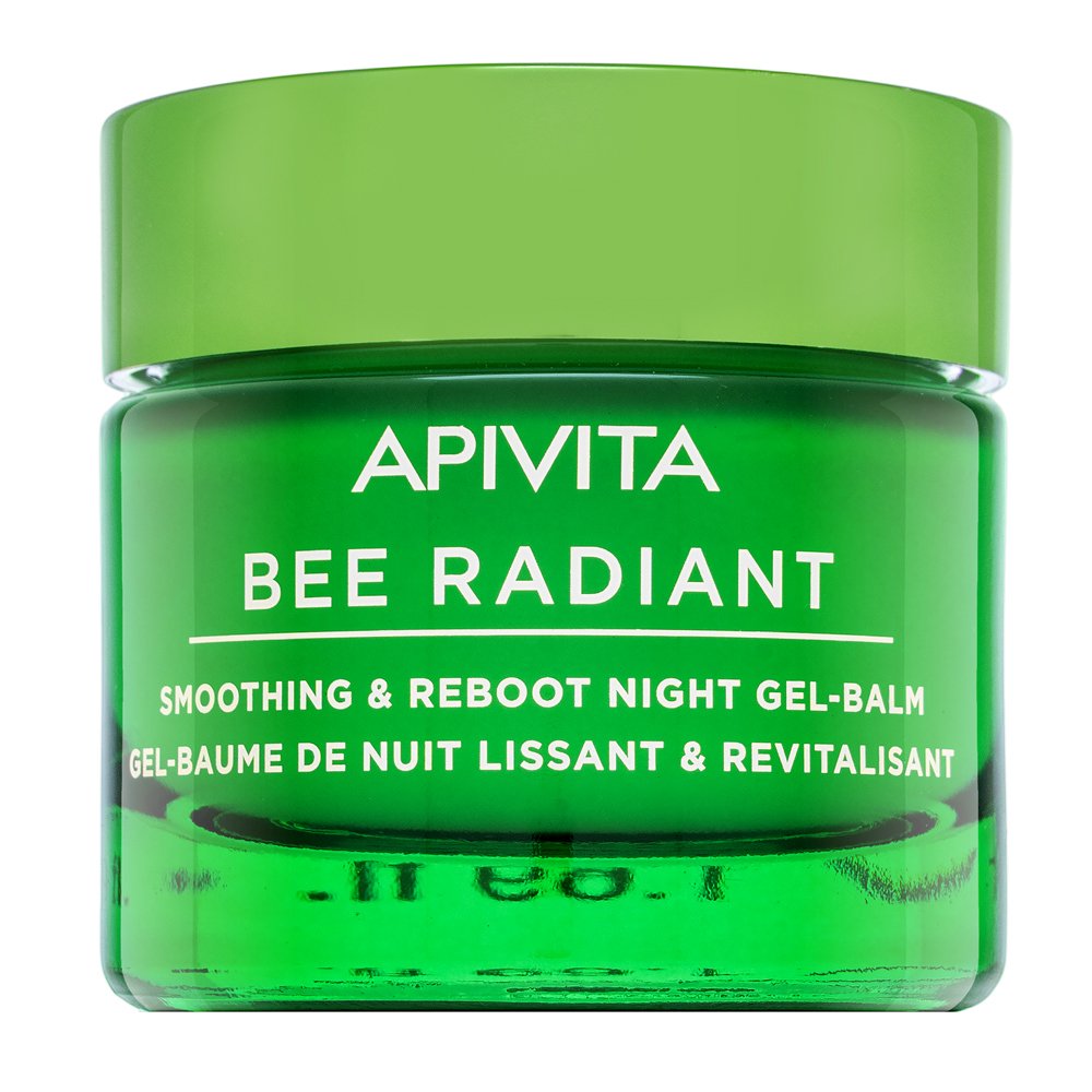 Apivita Bee Radiant balsamo notte Smoothing & Reboot Night Gel-Balm 50 ml