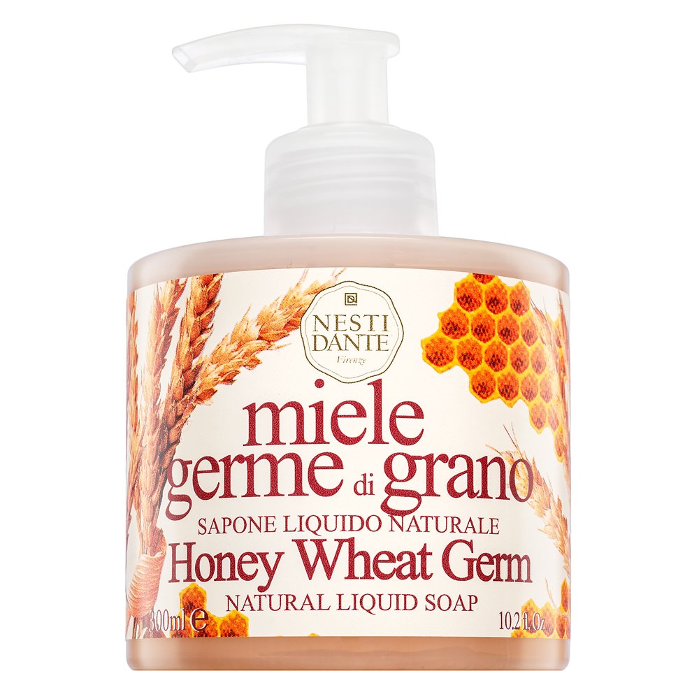 Nesti Dante Honey Wheat Germ sapone liquido Natural Liquid Soap 300 ml