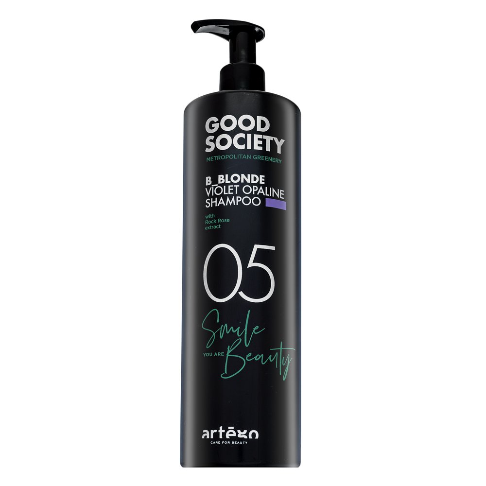 Artègo Good Society 05 B_Blonde Violet Opaline Shampoo shampoo protettivo per neutralizzare i toni gialli 1000 ml