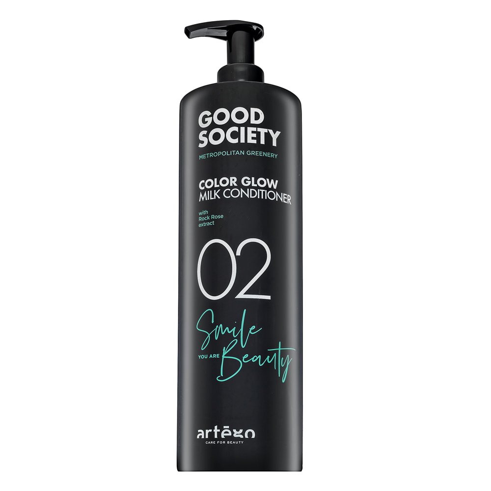 Artègo Good Society 02 Color Glow Milk Conditioner balsamo nutriente per lucentezza e protezione dei capelli colorati 1000 ml