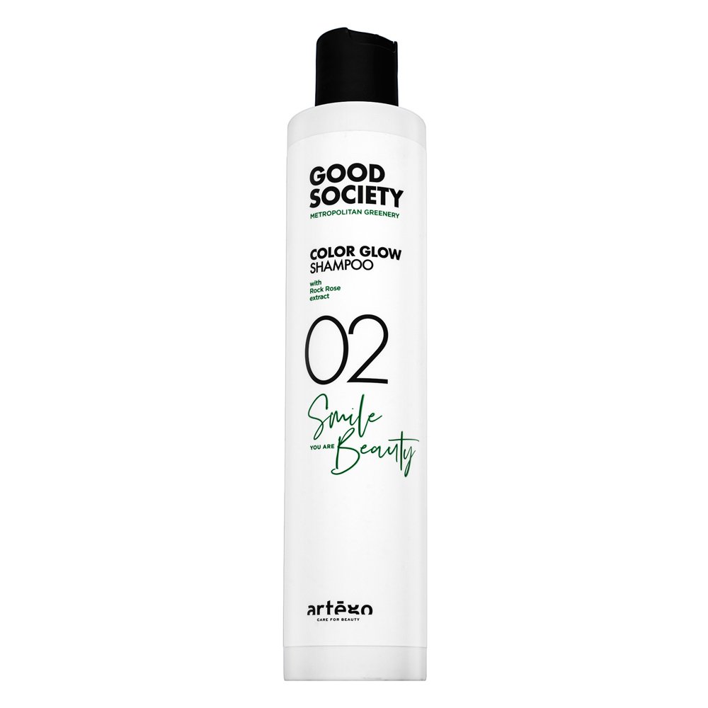 Artègo Good Society 02 Color Glow Shampoo shampoo nutriente per lucentezza e protezione dei capelli colorati 250 ml