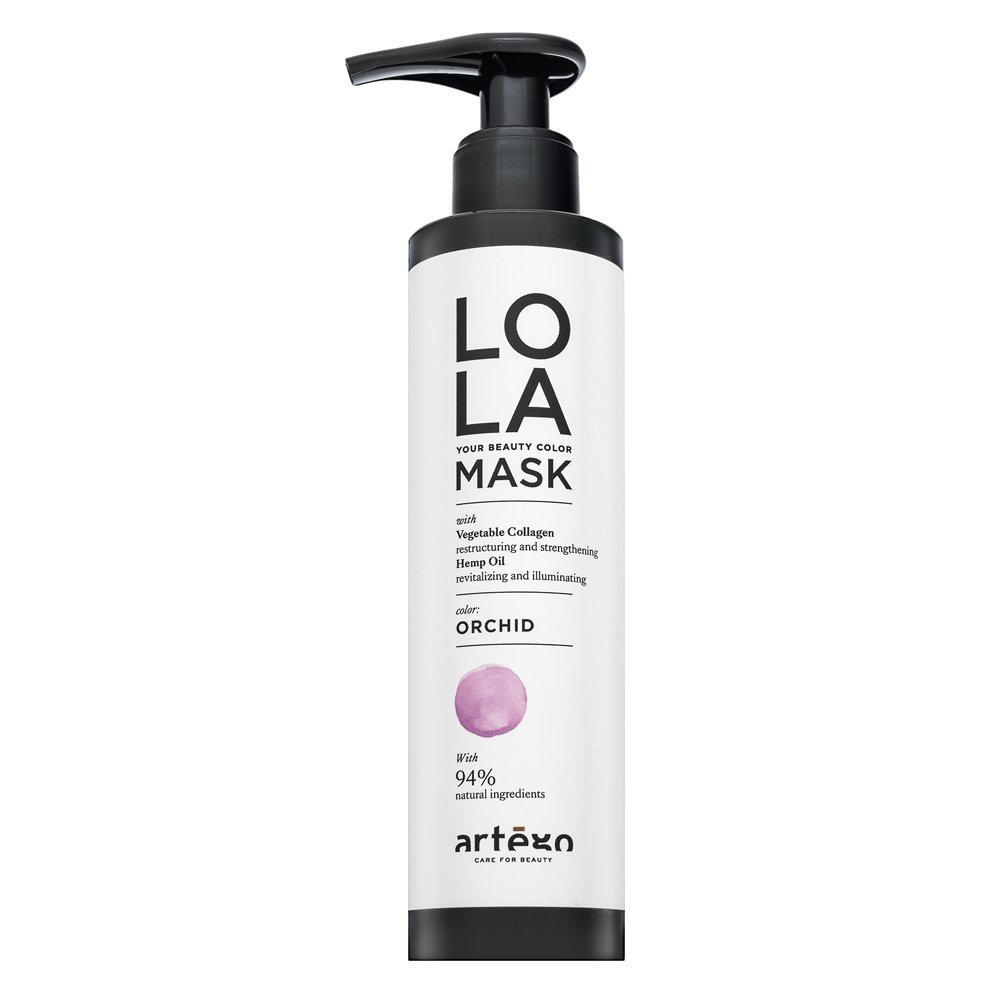 Artègo Lola Your Beauty Colour Mask La maschera per capelli colorazione intensa per i capelli Orchid 200 ml